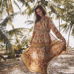 Spell Designs Seashell Gown in Sand